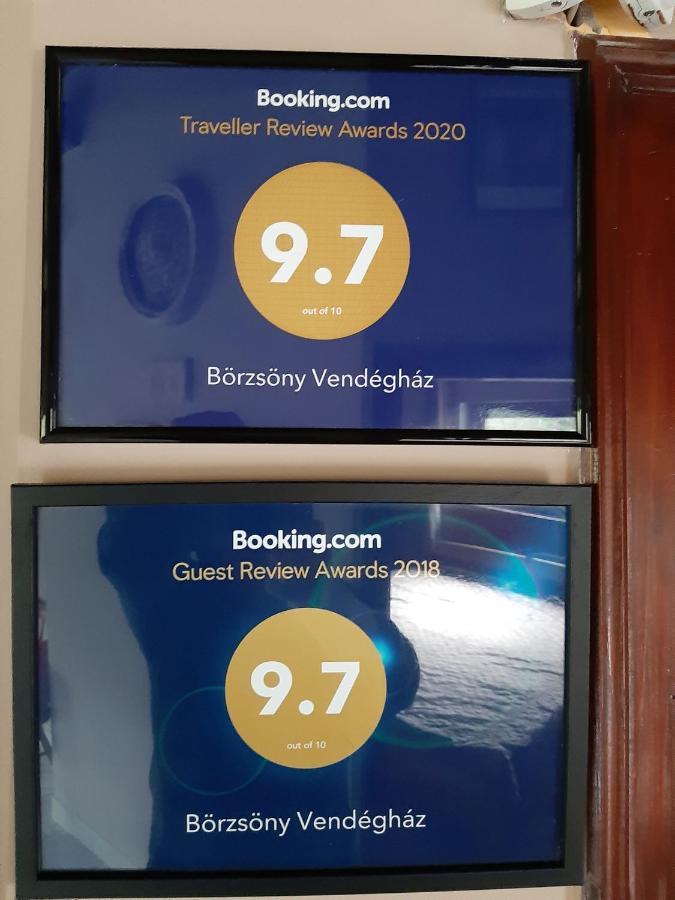 דירות נגימארוש Boerzsoeny Vendeghaz מראה חיצוני תמונה